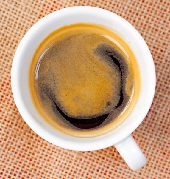 Kopp Kaffe Bordet — Stockfoto