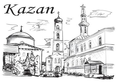 Kazan güneşli bir günde