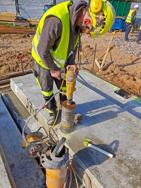 Arbeitsgeräte Auf Der Baustelle — Stockfoto