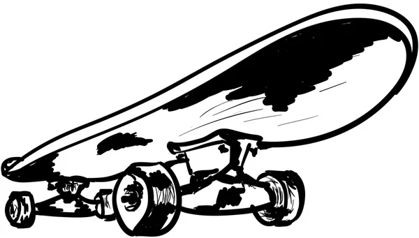 Skateboard — Vettoriale Stock