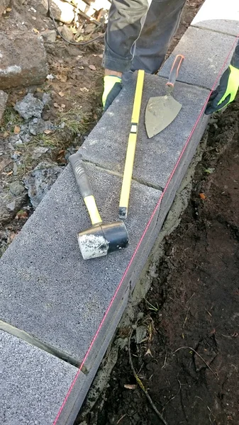 Auf der Baustelle — Stockfoto