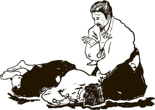 Aikido tous les jours — Image vectorielle