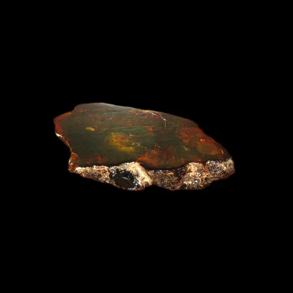 Amber form Mexico on black background — Stock Photo, Image