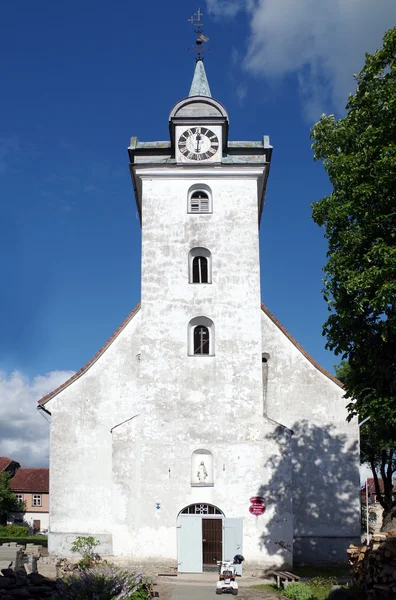 Roman Catholic Church Holy Trinity Kuldiga Latvia Europe — Stock Photo, Image