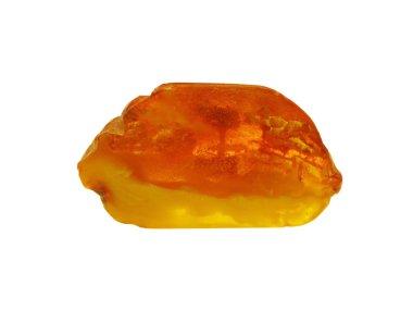 baltic amber on white background  clipart