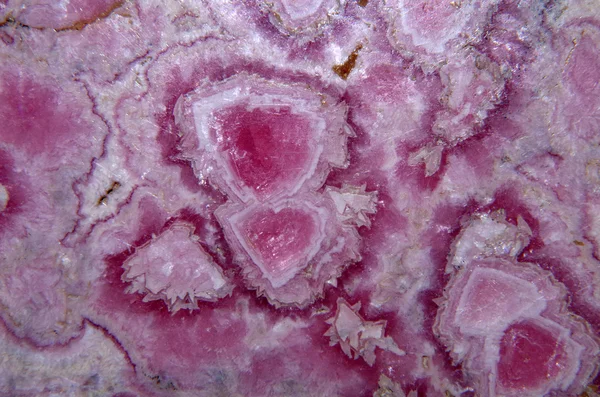 Doğal pembe rodokrosit dokusu