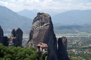Göktaşı manastırlarının güzel manzarası