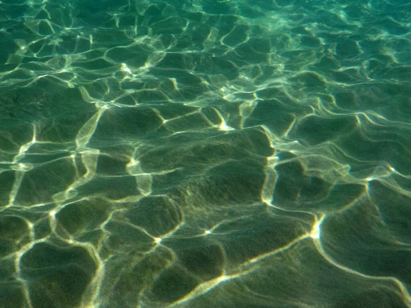 Agua Azul Mar Mediterráneo — Foto de Stock