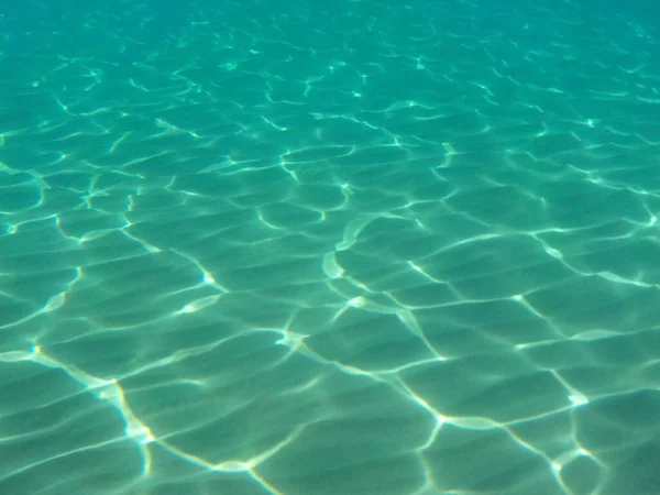 Água Azul Mar Mediterrâneo — Fotografia de Stock