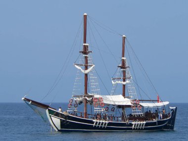 Geleneksel stil Türk gezinti yatı 