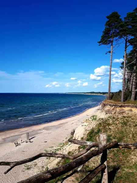 Bellissimo Mare Blu Baltico — Foto Stock