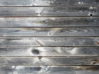 Yatay gri eski ahşap arkaplan