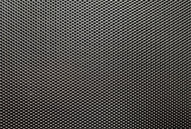 Mutfak kaputu filtresi dokusu, ince tekrarlayan desen, metal ağ