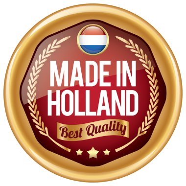 made in holland icon clipart