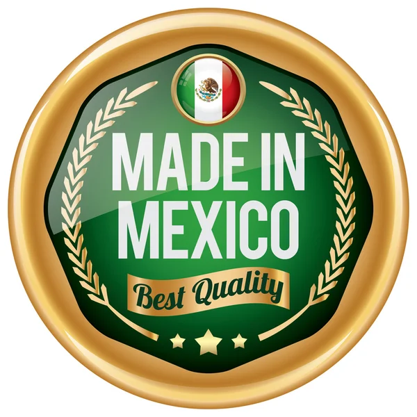 Made in Mexico Ikone — Stockvektor