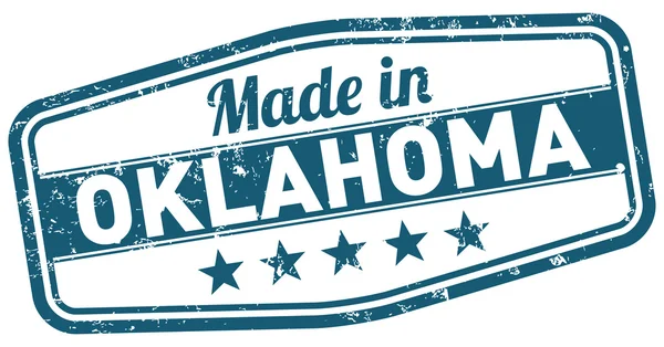 In Oklahoma gemacht — Stockvektor