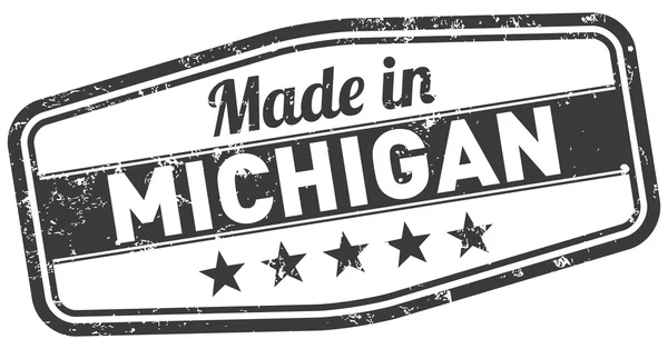 Fabricado em Michigan — Vetor de Stock