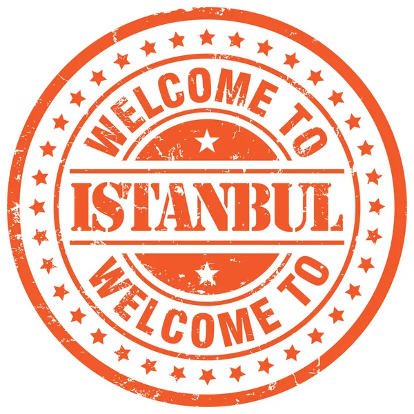 Welkom in istanbul — Stockvector