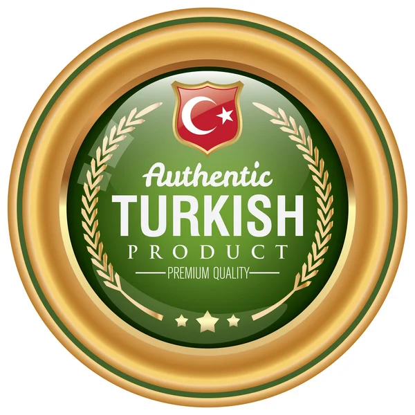 Turkish product icon — Stock Vector