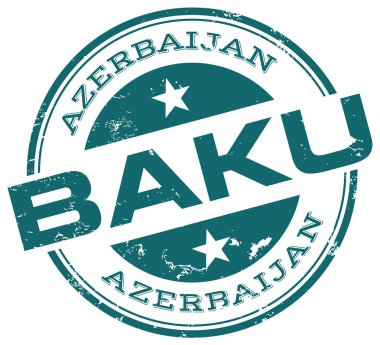 Bakü Azerbaycan damgası