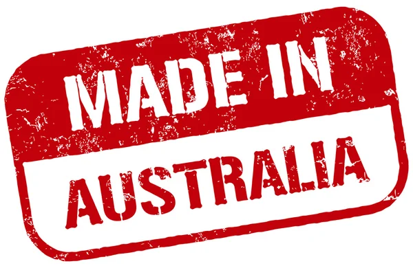 Made in australia stamp — Stock Vector