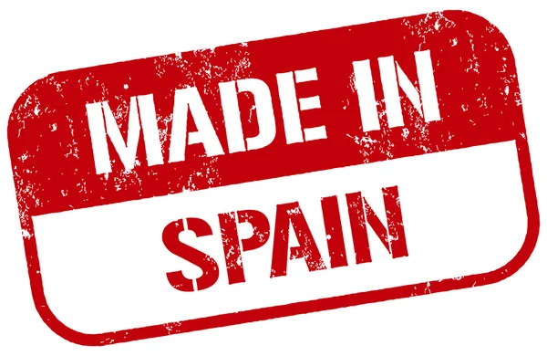 Made in spain stamp — Stock Vector