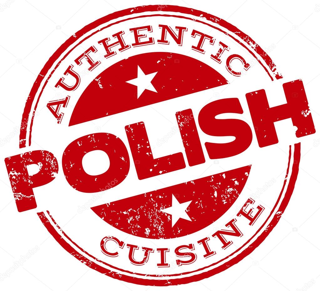 Polish cuisine stamp