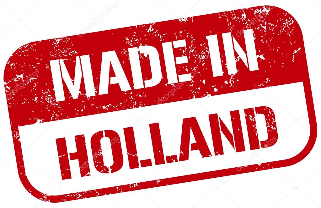 nog een keer puur Onderdrukker Made in holland stamp Stock Vector by ©mediterranean 52582833