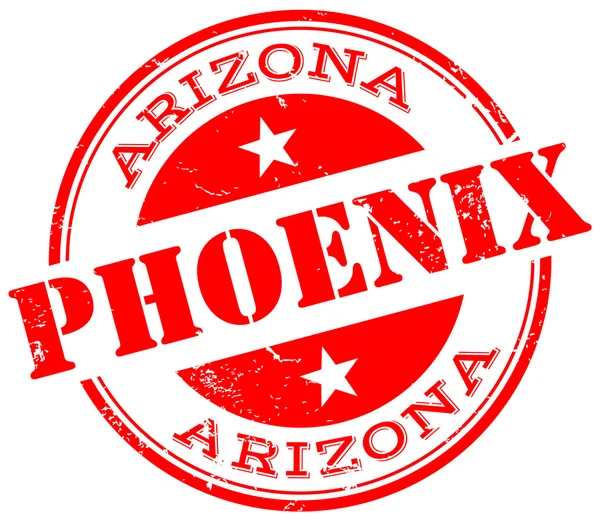 Phoenix stämpel — Stock vektor