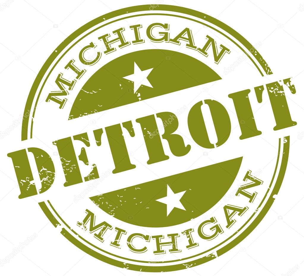 Detroit stamp