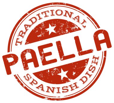 İspanyol paella damgası