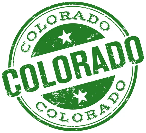 Timbre du Colorado — Image vectorielle