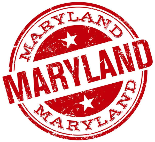 Maryland stamp — Stock Vector