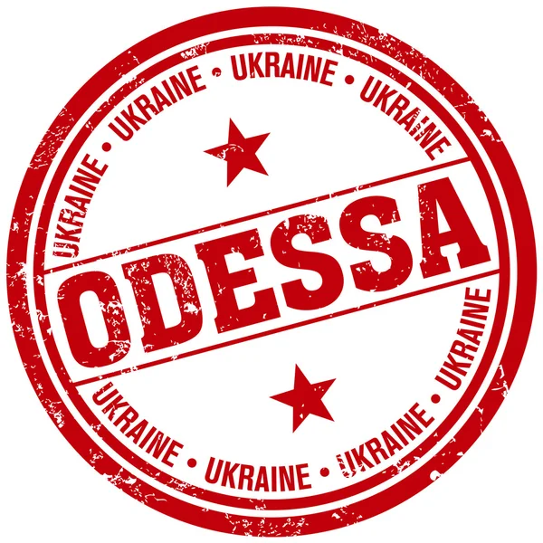 Odessa stamp — Stock Vector