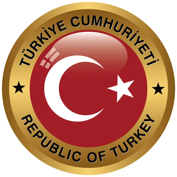 Republika Turcji ikony — Wektor stockowy
