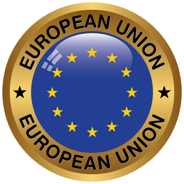 Europeiska unionen-ikonen — Stock vektor