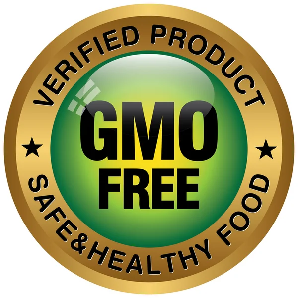 Gmo free icon — Stock Vector