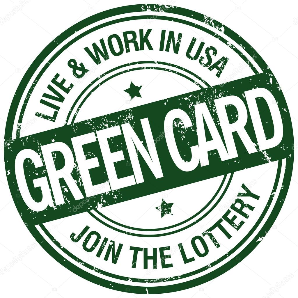 Green card stamp