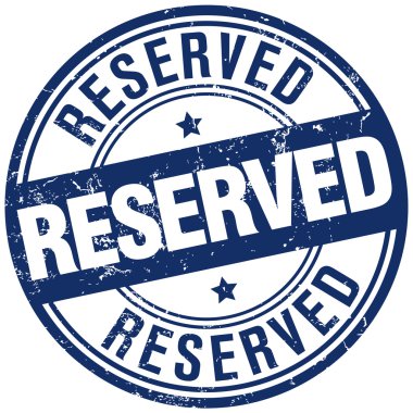 rezerve edilmiş pul