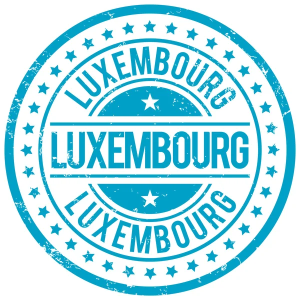 Timbre du Luxembourg — Image vectorielle