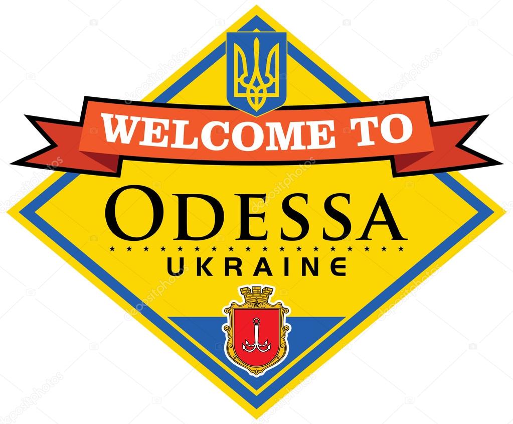 odessa ukraine sticker