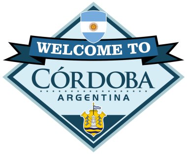 Cordoba Arjantin plakası