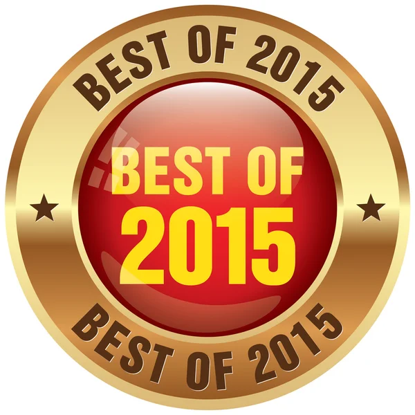 Meilleur de 2015 icône — Image vectorielle