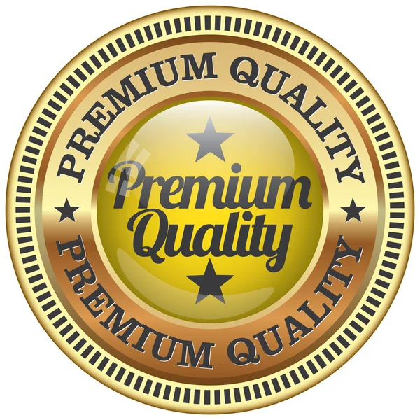 Ícone de qualidade premium — Vetor de Stock