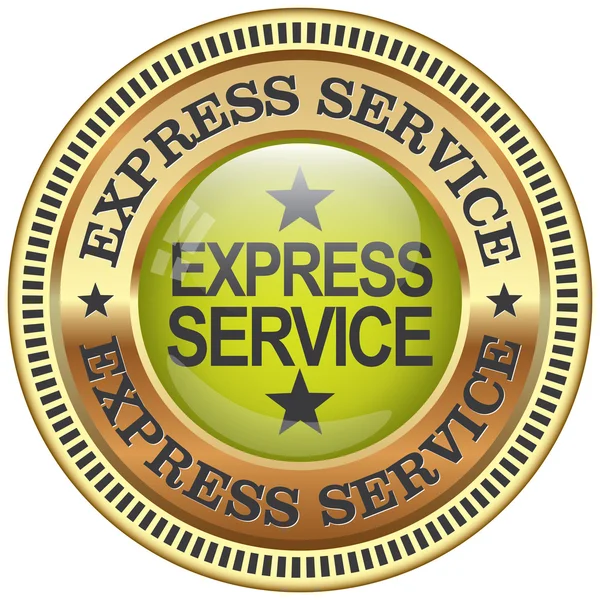 Express service icon — стоковый вектор