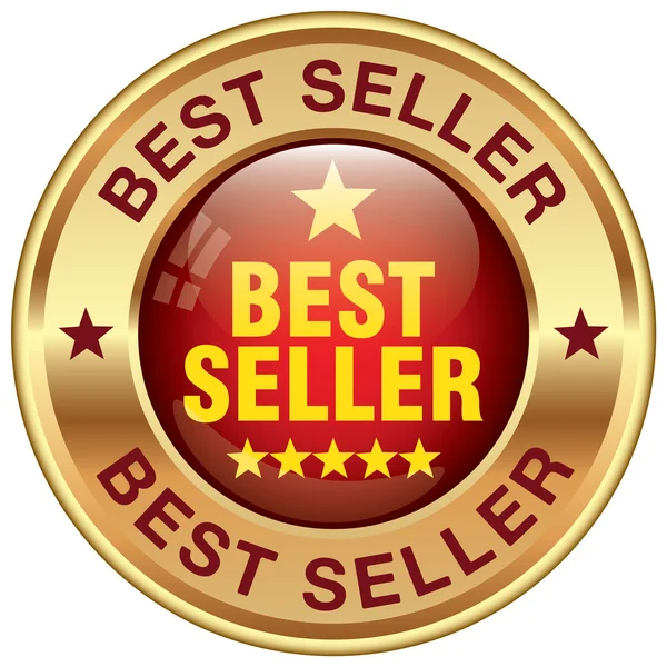 Bestseller Rosette — Stockvektor