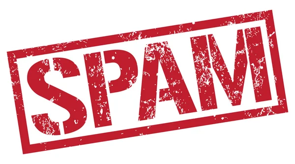 Sello de goma spam — Vector de stock