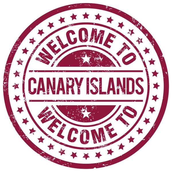 Carimbo das ilhas canárias —  Vetores de Stock
