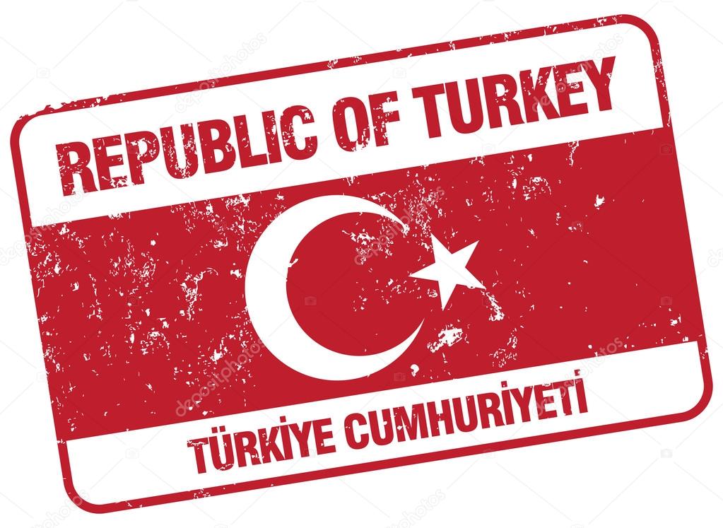 republic of turkey stamp
