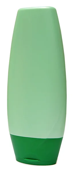 Barevné plastové lahve s tekutým mýdlem a sprchový gel. — Stock fotografie